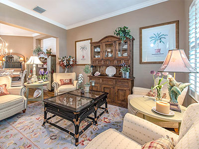 Living, Family & Bedrooms